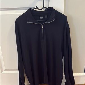 BOSS Men's Black Sweater
